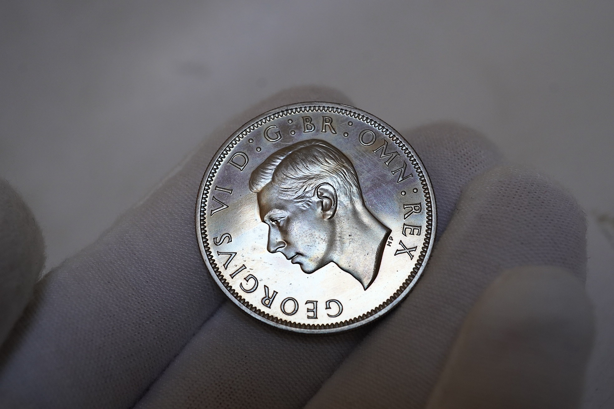 British proof coins, 1951 George VI Festival of Britain proof 10 coin set, crown to farthing, in deluxe case of issue, together with a Festival of Britain program and various promotional photographs